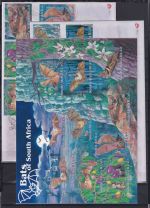 Südafrika Jahrgang 2001 postfrisch ohne 1333 C , 1348 I BA - 1357 II BD #DFG40