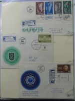Israel Schöne Sammlung ab Anfängen mit etwas Palestina in 5 Leitz Ordnern #AAA94