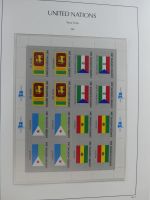 Cept und Uno postfrisch 1980-1988 besammelt im Leuchtturm Binder #AAA97