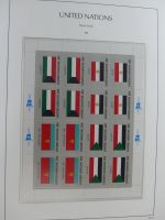 Cept und Uno postfrisch 1980-1988 besammelt im Leuchtturm Binder #AAA97