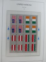 Cept und Uno postfrisch 1980-1988 besammelt im Leuchtturm Binder #AAA97