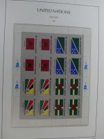 Cept und Uno postfrisch 1980-1988 besammelt im Leuchtturm Binder #AAA97
