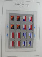 Cept und Uno postfrisch 1980-1988 besammelt im Leuchtturm Binder #AAA97