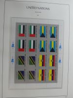 Cept und Uno postfrisch 1980-1988 besammelt im Leuchtturm Binder #AAA97