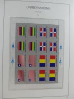 Cept und Uno postfrisch 1980-1988 besammelt im Leuchtturm Binder #AAA97