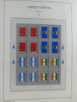 Cept und Uno postfrisch 1980-1988 besammelt im Leuchtturm Binder #AAA97