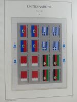 Cept und Uno postfrisch 1980-1988 besammelt im Leuchtturm Binder #AAA97