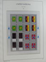 Cept und Uno postfrisch 1980-1988 besammelt im Leuchtturm Binder #AAA97