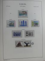Cept und Uno postfrisch 1980-1988 besammelt im Leuchtturm Binder #AAA97