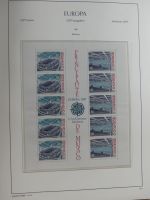 Cept und Uno postfrisch 1980-1988 besammelt im Leuchtturm Binder #AAA97