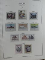 Cept und Uno postfrisch 1980-1988 besammelt im Leuchtturm Binder #AAA97