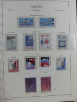 Cept und Uno postfrisch 1980-1988 besammelt im Leuchtturm Binder #AAA97