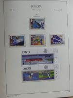 Cept und Uno postfrisch 1980-1988 besammelt im Leuchtturm Binder #AAA97