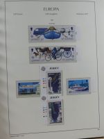 Cept und Uno postfrisch 1980-1988 besammelt im Leuchtturm Binder #AAA97