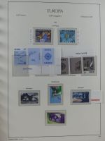 Cept und Uno postfrisch 1980-1988 besammelt im Leuchtturm Binder #AAA97