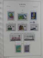 Cept und Uno postfrisch 1980-1988 besammelt im Leuchtturm Binder #AAA97