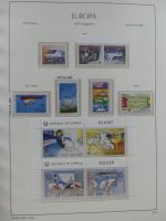 Cept und Uno postfrisch 1980-1988 besammelt im Leuchtturm Binder #AAA97