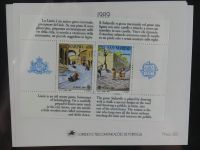 Cept und Uno postfrisch 1980-1988 besammelt im Leuchtturm Binder #AAA97