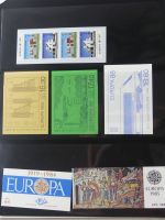 Cept und Uno postfrisch 1980-1988 besammelt im Leuchtturm Binder #AAA97