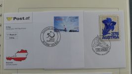 Österreich großer FDC Bestand mit Kleinbögen in 4 Safe-Alben #AAB00