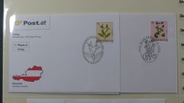 Österreich großer FDC Bestand mit Kleinbögen in 4 Safe-Alben #AAB00