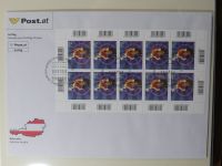 Österreich großer FDC Bestand mit Kleinbögen in 4 Safe-Alben #AAB00