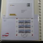 Österreich großer FDC Bestand mit Kleinbögen in 4 Safe-Alben #AAB00