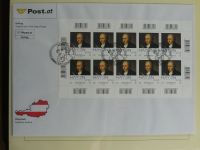 Österreich großer FDC Bestand mit Kleinbögen in 4 Safe-Alben #AAB00
