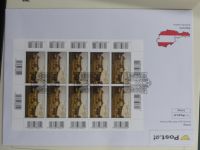 Österreich großer FDC Bestand mit Kleinbögen in 4 Safe-Alben #AAB00