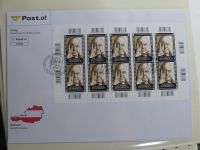 Österreich großer FDC Bestand mit Kleinbögen in 4 Safe-Alben #AAB00