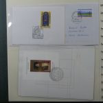 Österreich großer FDC Bestand mit Kleinbögen in 4 Safe-Alben #AAB00