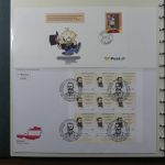 Österreich großer FDC Bestand mit Kleinbögen in 4 Safe-Alben #AAB00