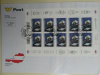 Österreich großer FDC Bestand mit Kleinbögen in 4 Safe-Alben #AAB00