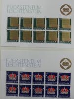Liechtenstein ab 1961-2015 ** besammelt mit KBs u.a. in 5 Safe-Alben #AAB01