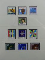 Liechtenstein ab 1961-2015 ** besammelt mit KBs u.a. in 5 Safe-Alben #AAB01