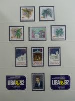 Liechtenstein ab 1961-2015 ** besammelt mit KBs u.a. in 5 Safe-Alben #AAB01