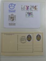 Liechtenstein ab 1961-2015 ** besammelt mit KBs u.a. in 5 Safe-Alben #AAB01