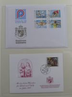 Liechtenstein ab 1961-2015 ** besammelt mit KBs u.a. in 5 Safe-Alben #AAB01