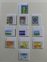 Liechtenstein ab 1961-2015 ** besammelt mit KBs u.a. in 5 Safe-Alben #AAB01