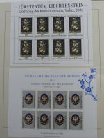 Liechtenstein ab 1961-2015 ** besammelt mit KBs u.a. in 5 Safe-Alben #AAB01