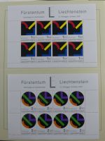 Liechtenstein ab 1961-2015 ** besammelt mit KBs u.a. in 5 Safe-Alben #AAB01
