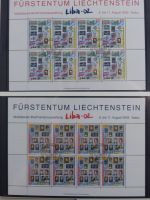Liechtenstein ab 1961-2015 ** besammelt mit KBs u.a. in 5 Safe-Alben #AAB01