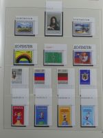 Liechtenstein ab 1961-2015 ** besammelt mit KBs u.a. in 5 Safe-Alben #AAB01
