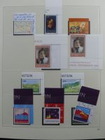Liechtenstein ab 1961-2015 ** besammelt mit KBs u.a. in 5 Safe-Alben #AAB01