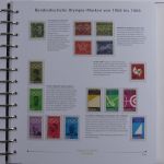 Motiv Olympiade 1948-2000 Abo Sammlung im Deutsche Post Ordner #AAB07