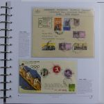 Motiv Olympiade 1948-2000 Abo Sammlung im Deutsche Post Ordner #AAB07