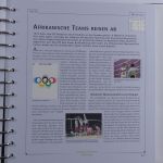 Motiv Olympiade 1948-2000 Abo Sammlung im Deutsche Post Ordner #AAB07