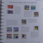Motiv Olympiade 1948-2000 Abo Sammlung im Deutsche Post Ordner #AAB07
