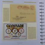 Motiv Olympiade 1948-2000 Abo Sammlung im Deutsche Post Ordner #AAB07