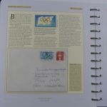 Motiv Olympiade 1948-2000 Abo Sammlung im Deutsche Post Ordner #AAB07